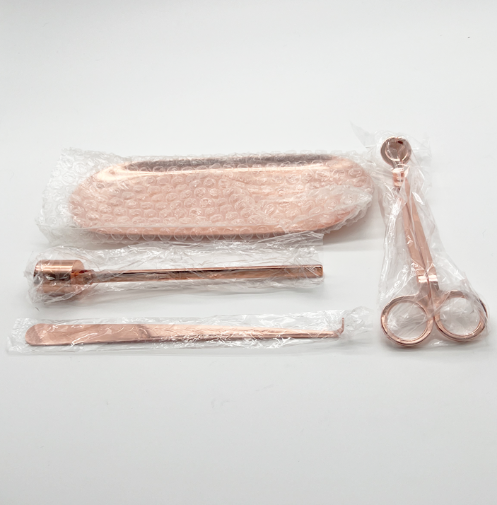 Candle Care Kit - Rose Gold - package