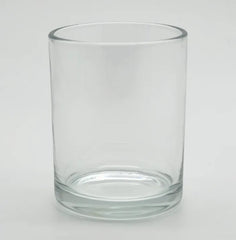 Medium Clear Jar Flat base