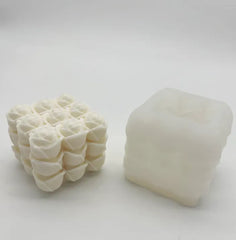 Rose Cube Silicone Mould w