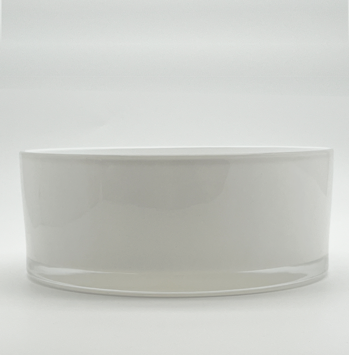 Ultra Large Clear Flat Base Jar - bottom