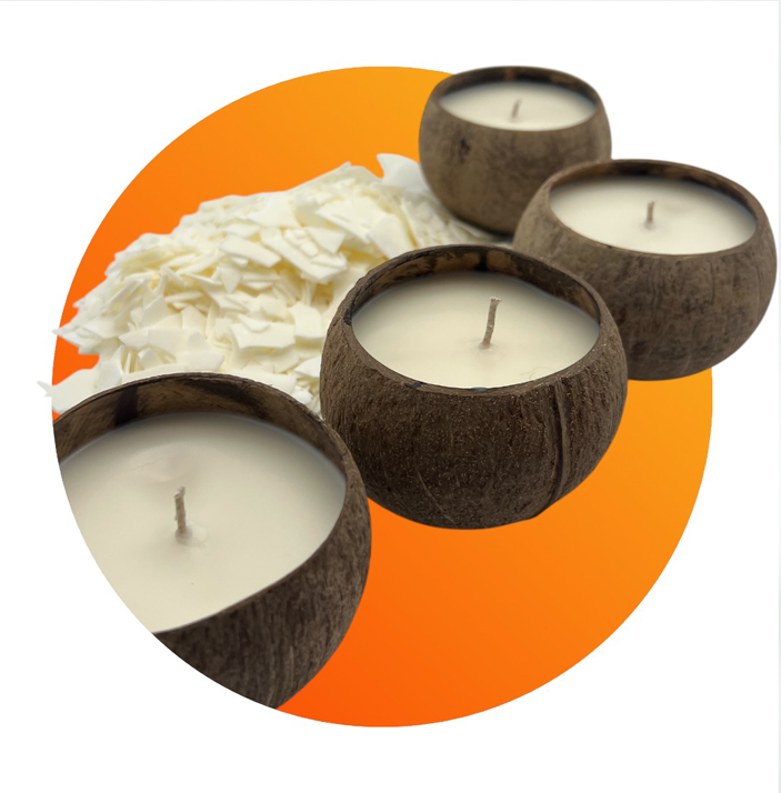 coconut candle finish